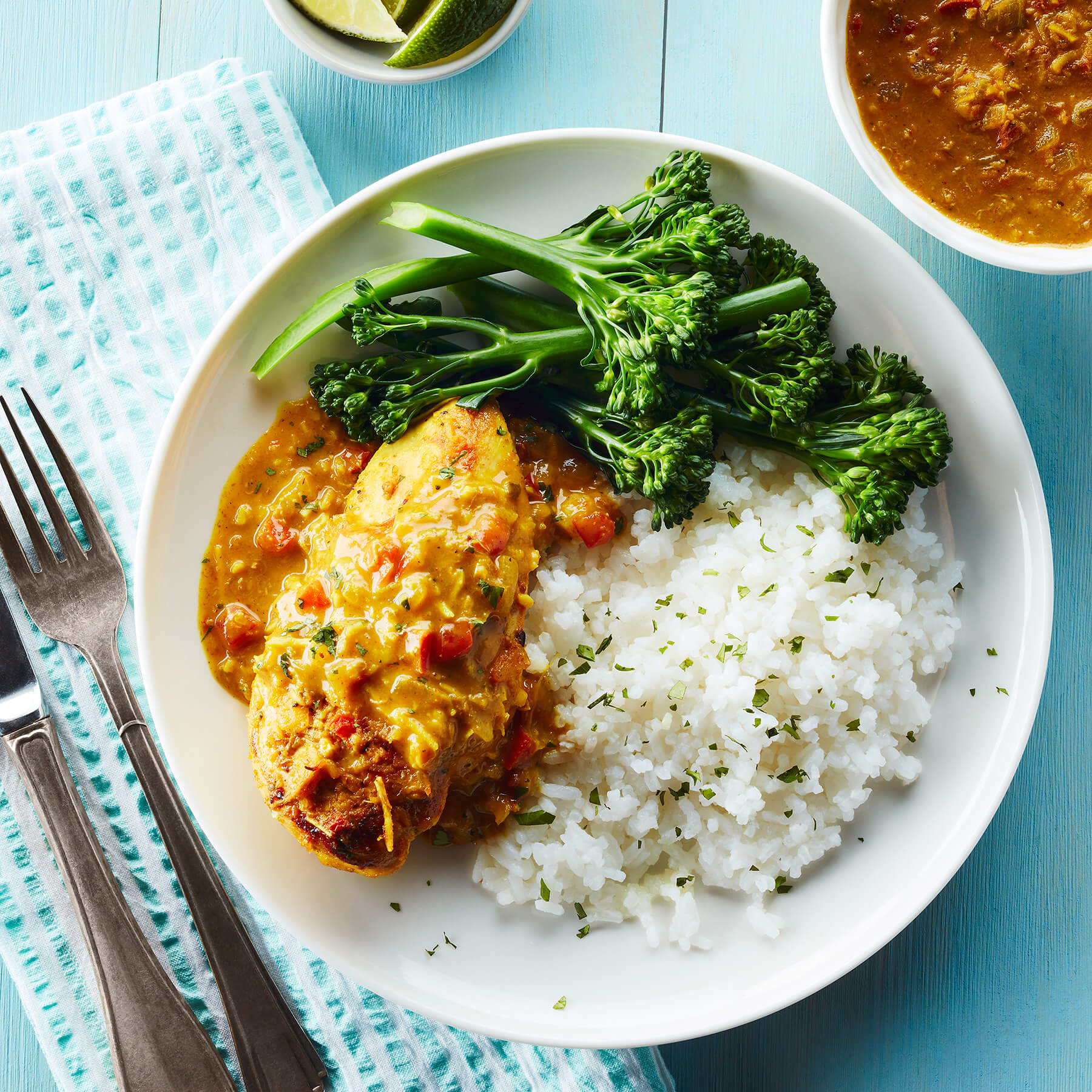 Recette Poulet thaï coco