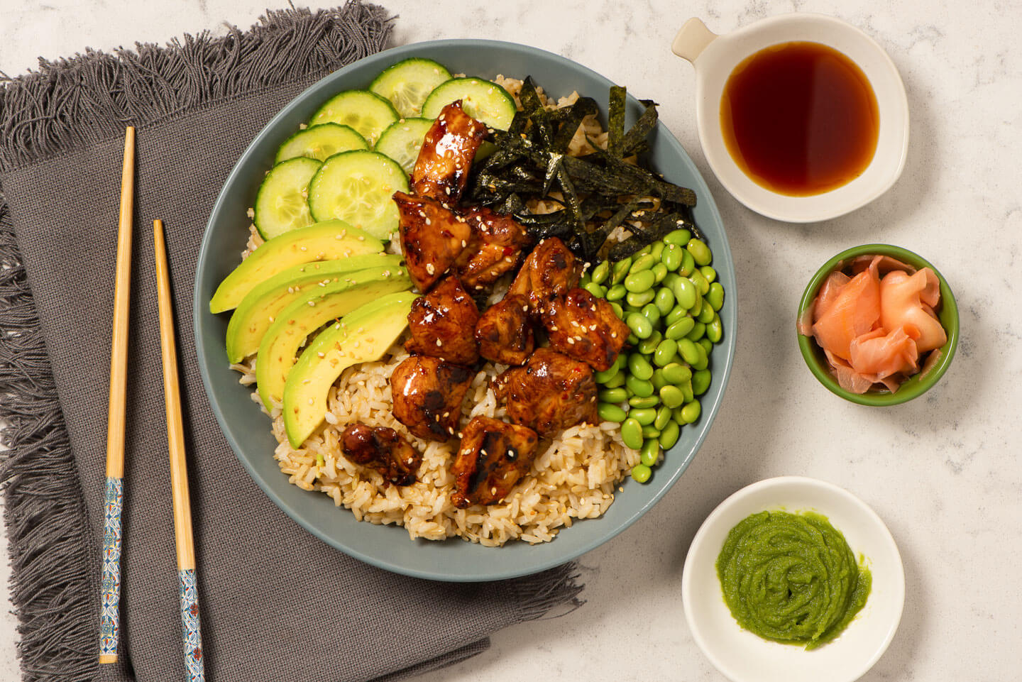 Poke Bowl au poulet