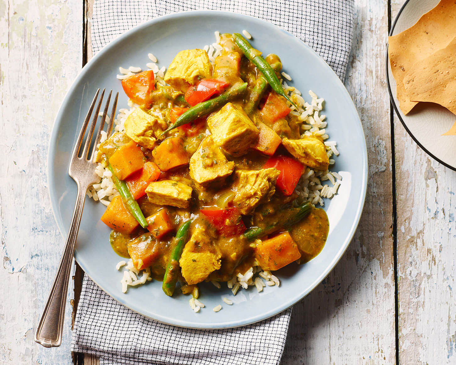 Comment préparer le poulet au curry vert indien: recette facile