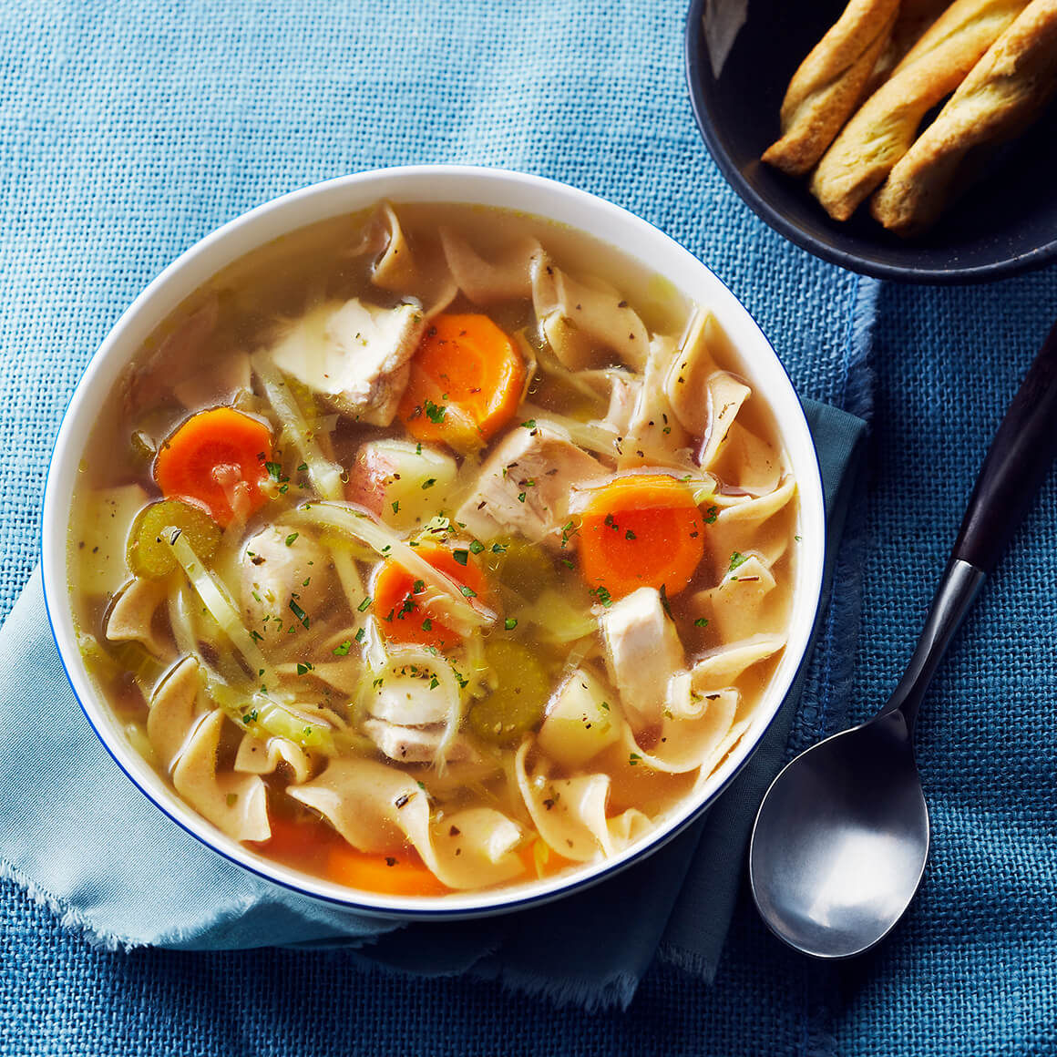 Soupe au poulet à l'ancienne